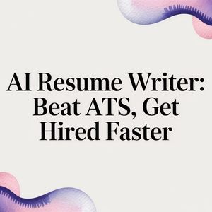 Illustration for AI Resume Writer: Beat ATS, Get Hired Faster