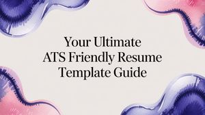 Illustration for Your Ultimate ATS Friendly Resume Template Guide