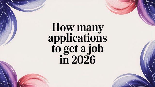 Illustration for how many applications to get a job in 2026
