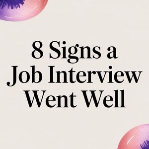 Illustration for 8 Signs a Job Interview Went Well