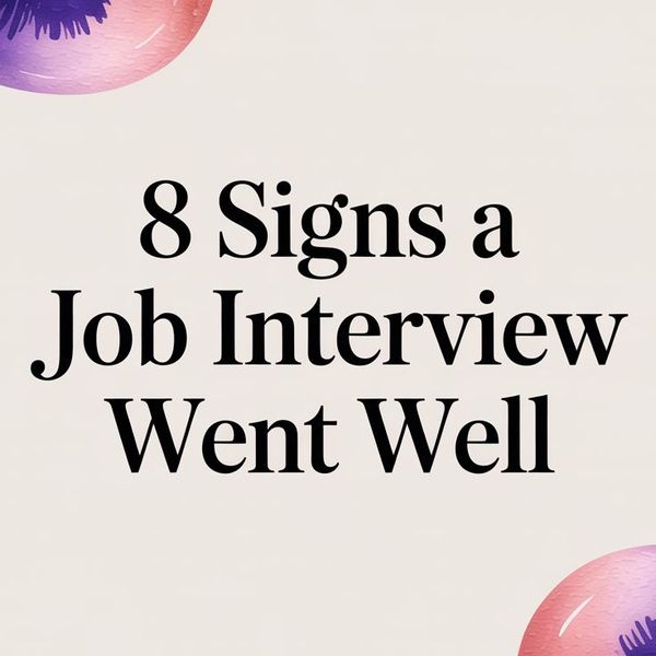 Illustration for 8 Signs a Job Interview Went Well