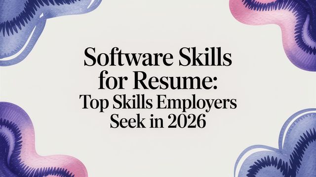 Illustration for Software Skills for Your Resume: How to Land Interviews in 2026